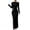 Black, variant on Sentmoon Fall Wedding Guest Dress Solid Color Long Sleeve Summer Dresses Relaxed Fit Women's Formal Dresses for Work and Weekend