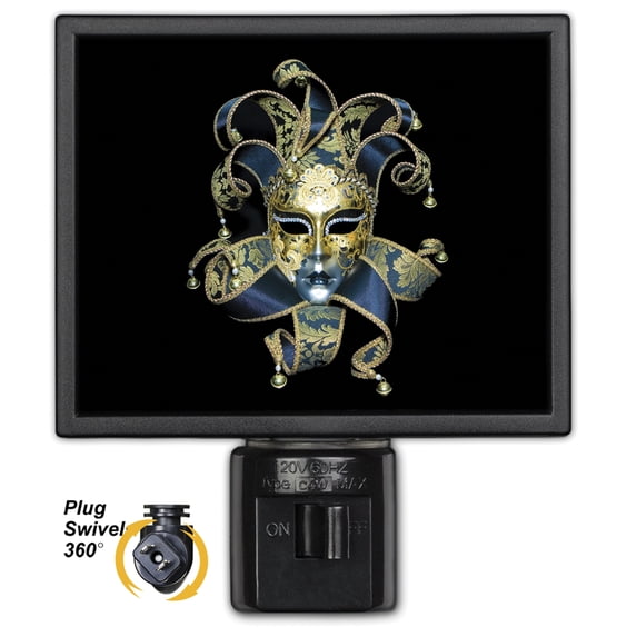 Mardi Gras Mask - Night Light