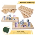 thumbnail image 3 of Juego de dominó Mexican Train Gonoelec Double 12 para adultos, 3 of 8