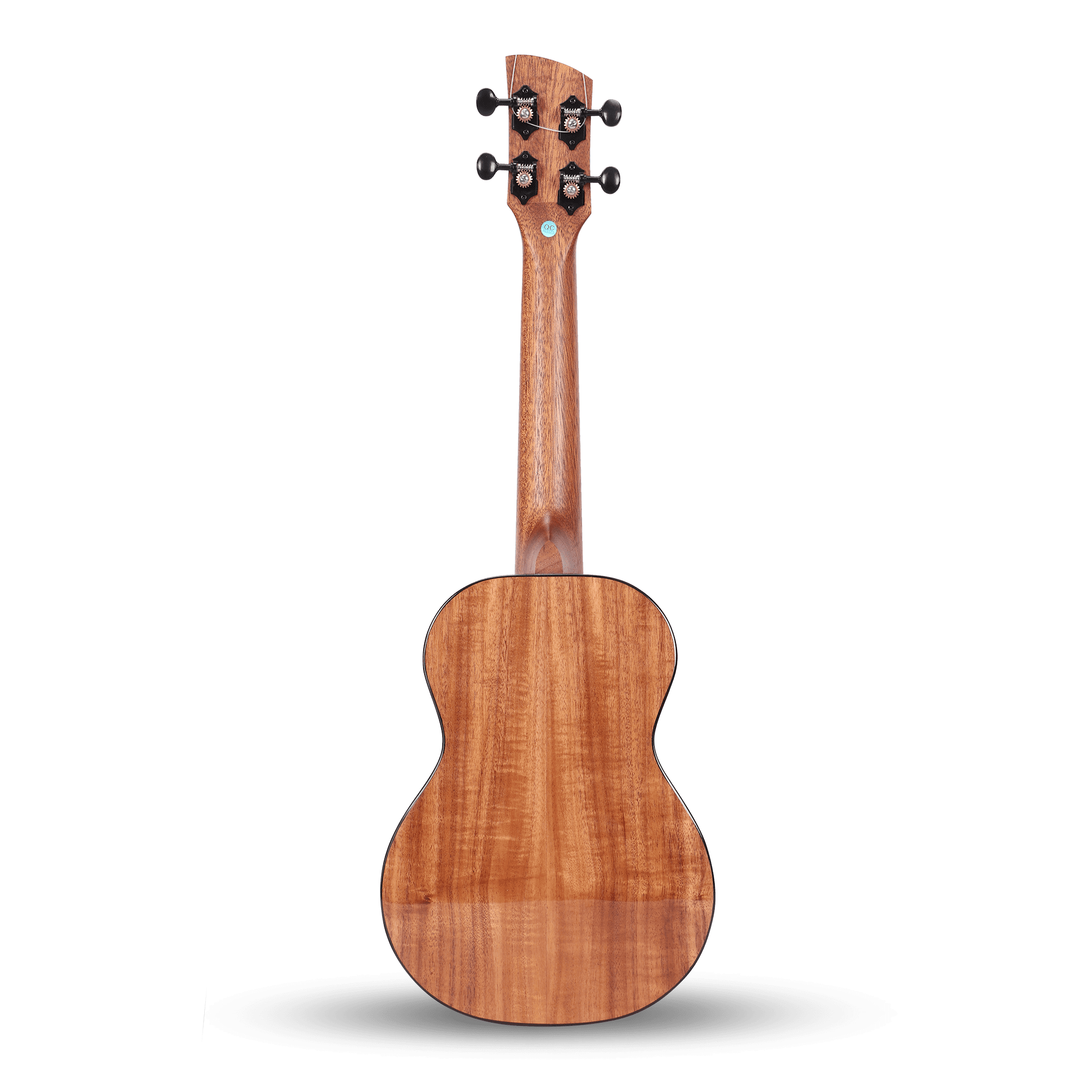 PICKAPICK Concert Ukulele K3, 23 Inch All Solid Acacia Koa Ukulele with Gig Bag, Strap & Heart Pick, Bright Tone, Natural Beauty & Professional Feel