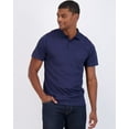 thumbnail image 2 of Real Essentials 3 Pack: Mens Short Sleeve Dry-Fit Collared Polo Shirt With Pocket - Active Casual (Available Big & Tall), 2 of 6