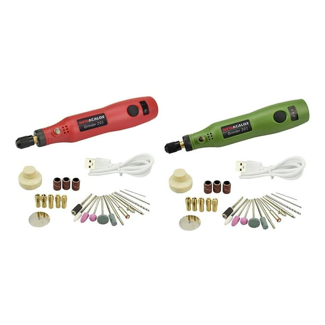 Paquete de 2 herramientas rotativas Amoladora taladro eléctrico USB 10W shamjiam Amoladora eléctrica EngraveDrill
