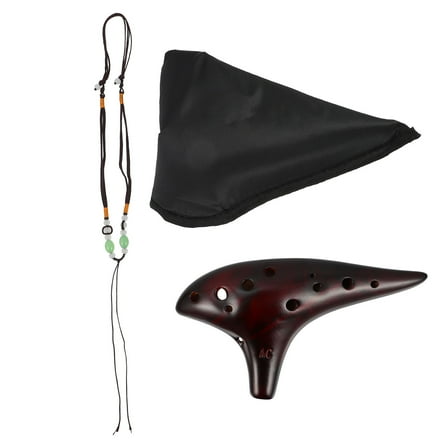 WHAMVOX 1 Set 12 Holes Alto Ocarina Music Instrument for Beginner Professional Performer