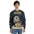thumbnail image 4 of Happy New Year Mastiff Welcome 2025 Balloon Firework Party All Over Print 3D Sweatshirt Unisex Merch Mastiffs Dog Lover Gifts Idea - 01014, 4 of 6