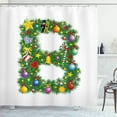 thumbnail image 1 of Ambesonne Letter B Shower Curtain, Candy Cane Suit with B, 69"Wx75"L, Multicolor, 1 of 3