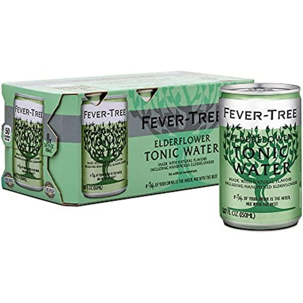 FeverTree Elderflower Tonic Water, No Artificial Sweeteners
