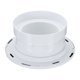 thumbnail image 4 of Uxcell 6 Inch Round Air Vent, Difusor de boquilla de bola ajustable, cubierta de difusor de techo ABS Soffit Vent, 4 of 6