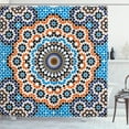 thumbnail image 1 of Ambesonne Vintage Shower Curtain, Moroccan Ceramic Tile, 69"Wx70"L, Multicolor, 1 of 3