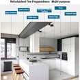 thumbnail image 2 of Maytalsory 10pcs PVC Kitchen Tile Stickers Water And Oil Proof Suitable size: The Peel And Stick Wall Tiles Bathroom Tile Stickers, 2 of 6