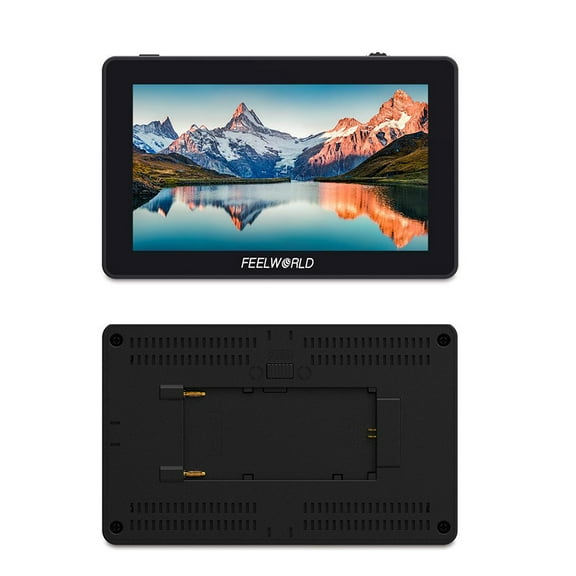 FEELWORLD F6 PLUS 6 Inch On-Camera Field Kit 3D LUT Video Assist with Tilt Arm Support 4K Input & Output 1920*1080 Pixels IPS Touchscreen