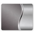 thumbnail image 1 of Grey Mouse Pad, Cool Background with Square Shaped Grid Speaker Featured Industrial Iron Design Print, Rectangle Non-Slip Rubber Mousepad, Grey, by Ambesonne, 1 of 2