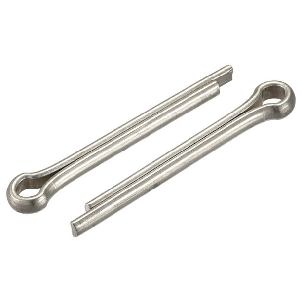 Uxcell Split Cotter Pin 5mm X 40mm Stainless Steel Clip Fastener Fitting Silver Tone 25pack 