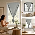 thumbnail image 4 of Talqzovs Blackout Curtains，Bedroom Curtains，Darkening Curtains for Bedroom Living Room Decoration Uncomplicated Installation 60×40in, 4 of 7