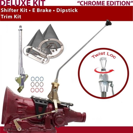 American Shifter FMX Shifter Kit 16 in. E Brake Trim Kit Dipstick for CED47