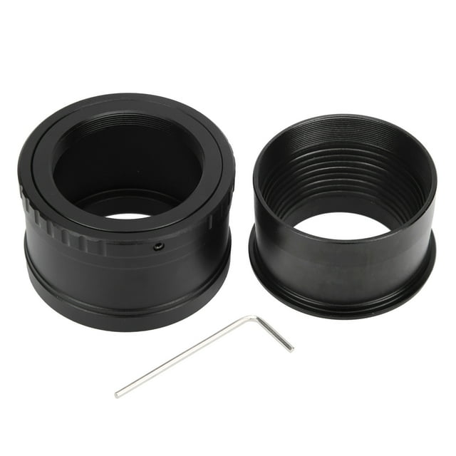 Adaptador de anillo de tubo para telescopio astronómico de 2 pulgadas con montura T para cámara sin espejo con montura Canon EOSM
