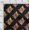 Black, variant on oneOone Viscose Chiffon Fabric Fish Block Print Fabric BTY 42 Inch Wide