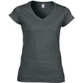 thumbnail image 5 of Gildan Ladies Soft Style Short Sleeve V-Neck T-Shirt, 5 of 5