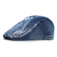 thumbnail image 1 of LinYooLi Summer Version Of Retro Flowers Embroidered Forward Hat Girl Out Of The Street To Show Face Small Versatile Fashionable Beare Hat, 1 of 9