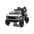 thumbnail image 3 of Ford Kids Electric Car Bronco 12V Ride On Truck Toys Battery Powered with Remote Control, Bluetooth, LED Light, Spring Suspension, 3 Speeds 4 Wheelers White, 3 of 9