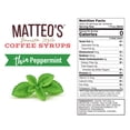 thumbnail image 3 of Matteo's Sugar Free Peppermint Coffee Syrups –  33.8oz (Single bottle), 3 of 5