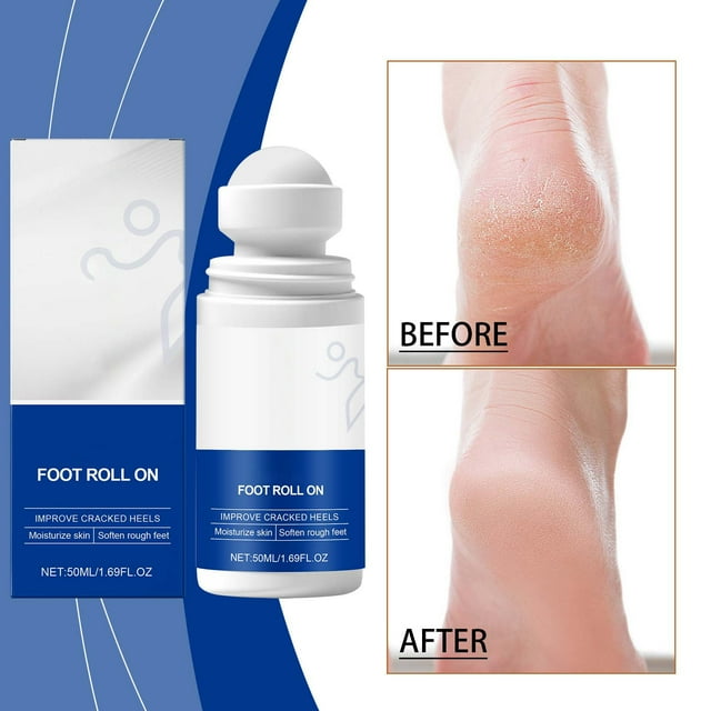Pisexur Belleza Maquillaje Rodillo hidratante para pies. Hidrata profundamente los talones y restaura su suavidad y tersura. 50 ml.para mujeres y hombres