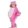 thumbnail image 1 of Children Pajamas Animal Cosplay Pyjama Onesies Kids Fleece Sleepwear, 1 of 5