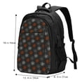 thumbnail image 5 of Disketp Spider Web Travel Laptop Backpack, Laptops Backpack with USB Charging Port, Water Resistant Computer Bag Gift for Men & Women, 5 of 7