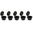 thumbnail image 4 of Filtre à Café Réutilisable en Acier Inoxydable Tasse à Filtre à Café Recyclable avec Cuillère de Mesure pour Café pour Machine à Café pour Maison Noir, 4 of 8