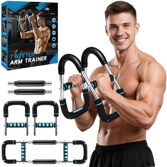 Twister Arm Trainer, Adjustable Arm Chest Trainer,Chest & Arm Workout Equipment for Men & Women,Strength Training Hand Grippers
