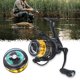 thumbnail image 3 of Carretes Baitcasting carrete de pesca 5,2: 1 carretes de fundición de alta velocidad para bagre 4000 Serie 4000 Cola Carrete de pesca, 3 of 8