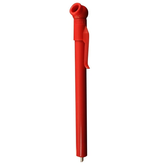 Milton CARQUESTA? Passenger Car Tire Gage - 5-50 psi - , economical, red plastic, retail tire gage, 1 each, sold by each