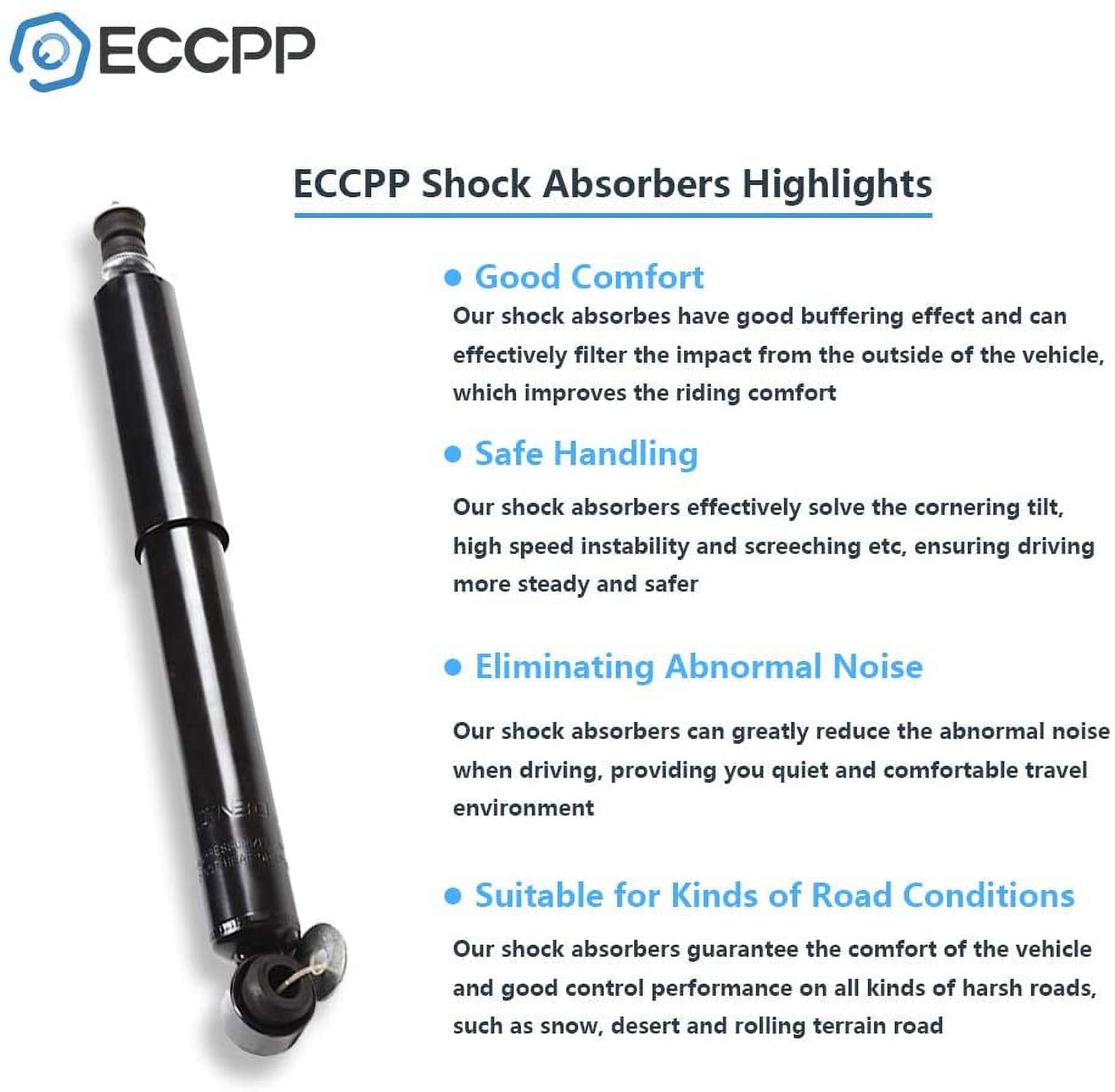 Shocks Struts,ECCPP Rear Shock Strut Absorbers Kits fit for 1996 1997 1998 1999 2000 2001 2002 for Toyota 4Runner Compatible with KG54317 37157