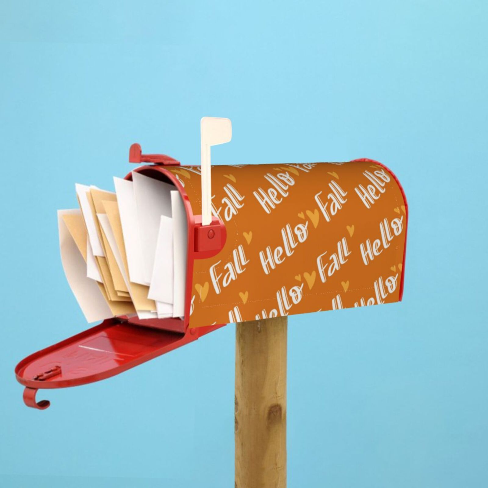Kdxio Magnetic Mailbox Cover 21x18 in Mailbox Cover Outdoor Decoration Holiday Mailbox Covers for Home Garden Yard-21x18 in