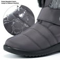 thumbnail image 3 of Womens Winter Snow Boots Faux Fur Lined Warm Waterproof Ankle Boots, 3 of 10