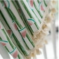 thumbnail image 3 of Curtains with Tassels, Cotton Linen Grommets Design Window Curtains for Bedroom Living Room, Green Semi Blackout Boho Chic Curtains, 2 Panel, W59.06 xL62.99, 3 of 5