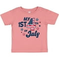 thumbnail image 3 of Inktastic My 1st 4th of July with Striped Stars Boys or Girls Baby T-Shirt, 3 of 5