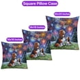 thumbnail image 3 of Happy New Year Basset Hound Family Cheer Winter Midnight Firework Pillowcase Double Sided Bassets Dog Breed Lovers Gifts Idea Pillow Case Covers - 02025, 3 of 3