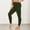 Green, variant on Women's Pull-On Stretchy Leggings Solid Color High Waisted Tight fit Long Yoga Pants Workout Gym Running Volleyball Pants