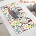 thumbnail image 5 of Mouse Pad Large Summer Flower Non-Slip Gaming Desk Mat with Stitched Edge Laptop Keyboard Desk Pad for Work Home Gaming (35.4 x 15.7 Inches), 5 of 6