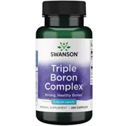 Swanson Triple Boron Complex Capsules, 3 mg, 250 Count