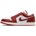 thumbnail image 2 of Men's Jordan 1 Low White/Dune Red-Lobster-Sail (FJ3459 160) - 10.5, 2 of 5