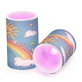 thumbnail image 7 of Yayeee Flameless Candles with Remote Flickering Battery Operated Multi Color Changing, Cowboy Pattern, 7 of 7