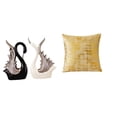 thumbnail image 1 of estatua de cisne,Figuras de cisne,estatuas,decoración del hogar,fiesta de bodas,Funda de almohada,Fundas de cojín para sofá cama,funda de almohada cuadrada,Funda de almohada Funda de cojín, 1 of 8