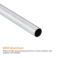 thumbnail image 3 of Tubo de aluminio 6063 para la industria, 14mmx12.4mmx300mm 2, 3 of 5