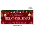 thumbnail image 3 of Christmas Garage Door Cover Banner 83 x 204Inch Christmas Garage Door Decorations Santa Claus Snowman Elk Holiday Decorations for Xmas Winter Party Yard, Porch, Patio Thanksgiving Decoration, 3 of 6