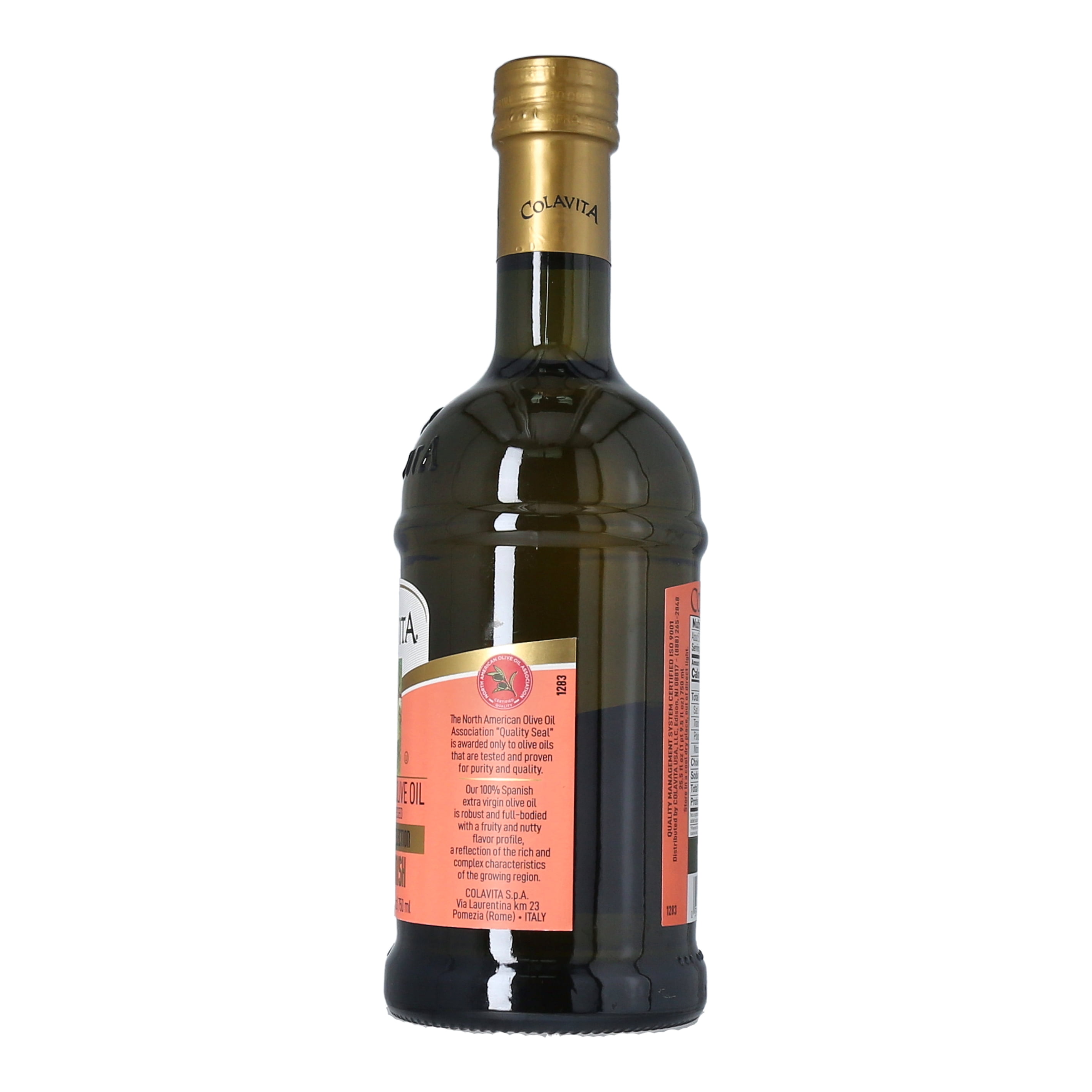 Colavita Extra Virgin First Cold Pressed Spanish Olive Oil, 25.5 Fl Oz