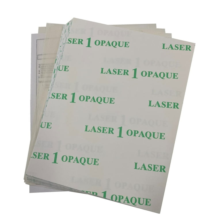 75 Sheets Neenah Techni-print EZP Laser Heat Transfer Paper Iron on Transfer  Paper 8.5 X 11 