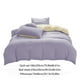 thumbnail image 3 of Juego de cama para todas las estaciones | Sábanas de algodón lavables de 4 piezas, funda nórdica y fundas de almohada | Colores lisos para niños, adolescentes y adultos | Estilo moderno para la, 3 of 9