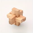 thumbnail image 5 of Unlocking Puzzle: Traditional Wooden Decoration, Perfect Birthday Gift, 5 of 5