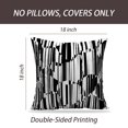 thumbnail image 2 of LALILO Throw Pillow Covers Lines Geometric Modern Contemporary Art Cushion Cover 18" x 18", 2 Pack, 2 of 6